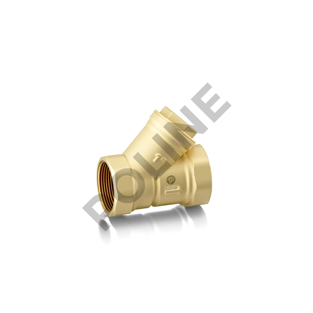 Brass Y - Strainer