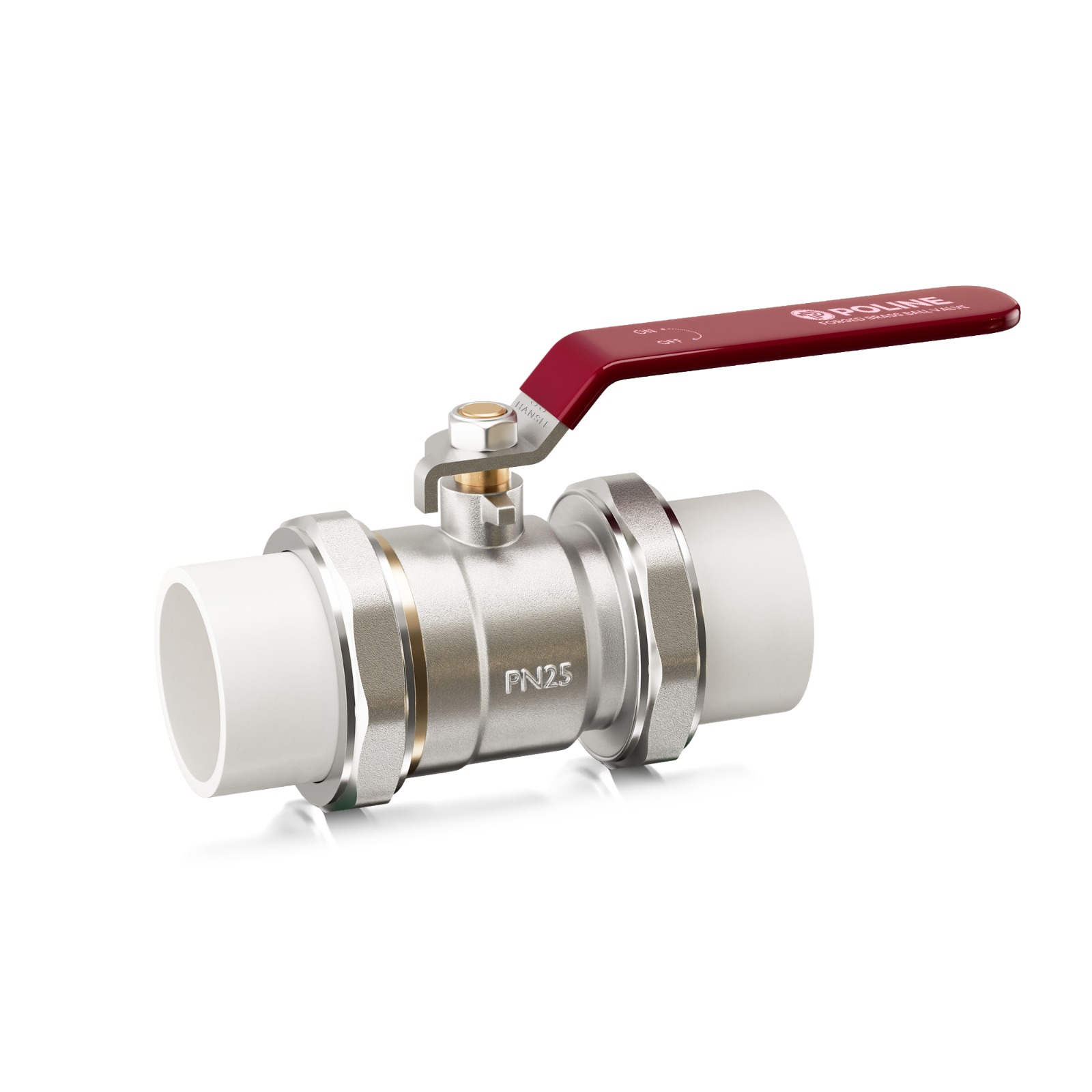 uPVC Union Brass Ball Valve (Titan Series)