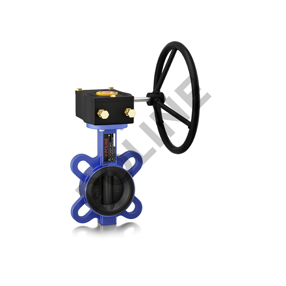 Butterfly Valve PN 1.6 with SG Iron Disc – Gear Operated