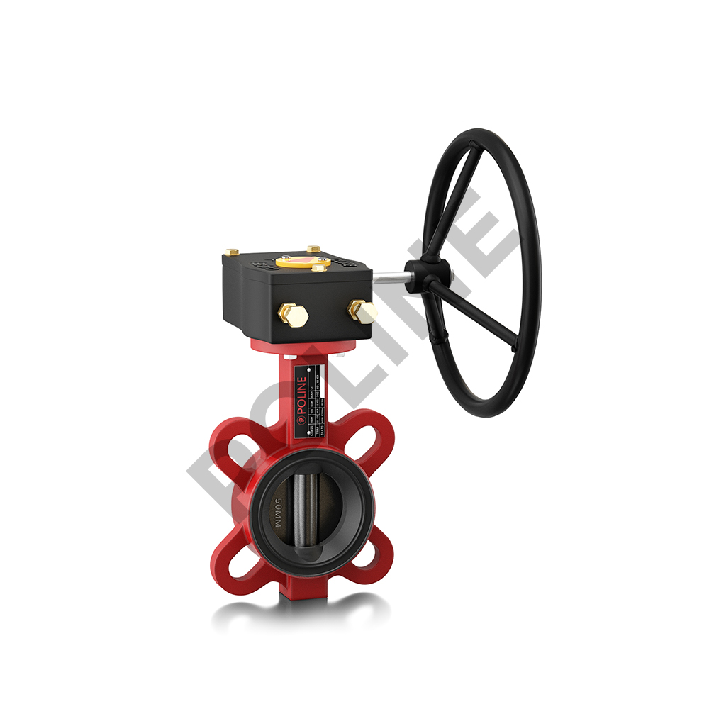 Butterfly Valve PN 2.5 with SG Iron Disc – Gear Operated